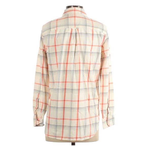 Banana Republic Women's Size Extra Small (XS) Long Sleeve Plaid Button-Down - Picture 2 of 4